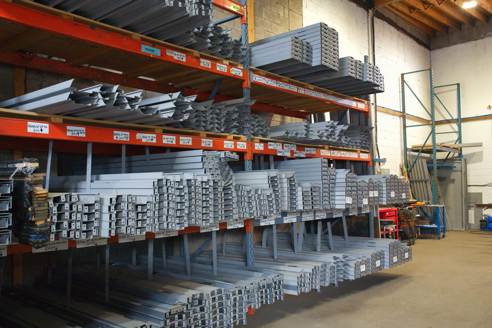 Gunther's hollow metal material and frame inventory