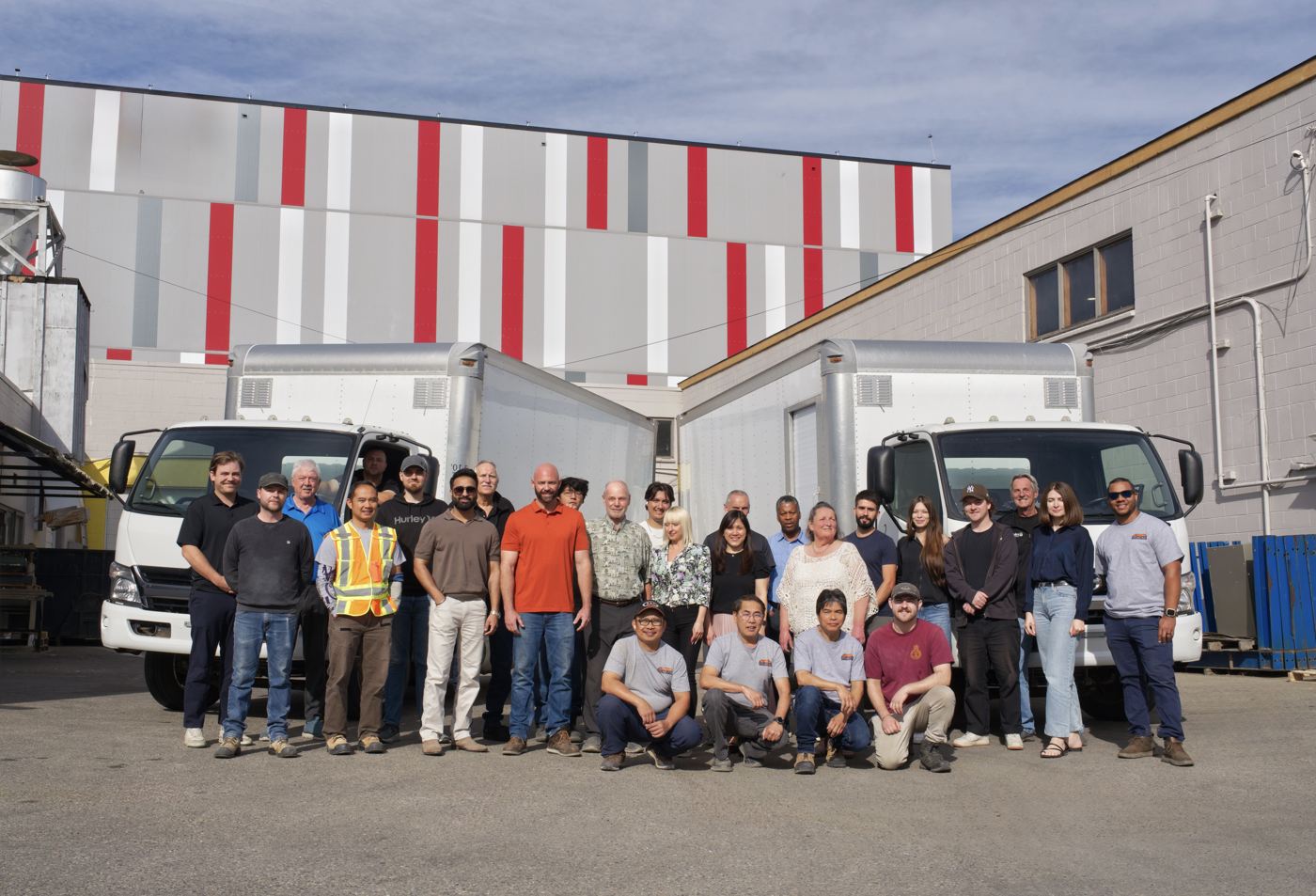 Gunther's Building Center team